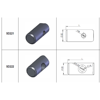 D20 strypas stumdomai sistemai